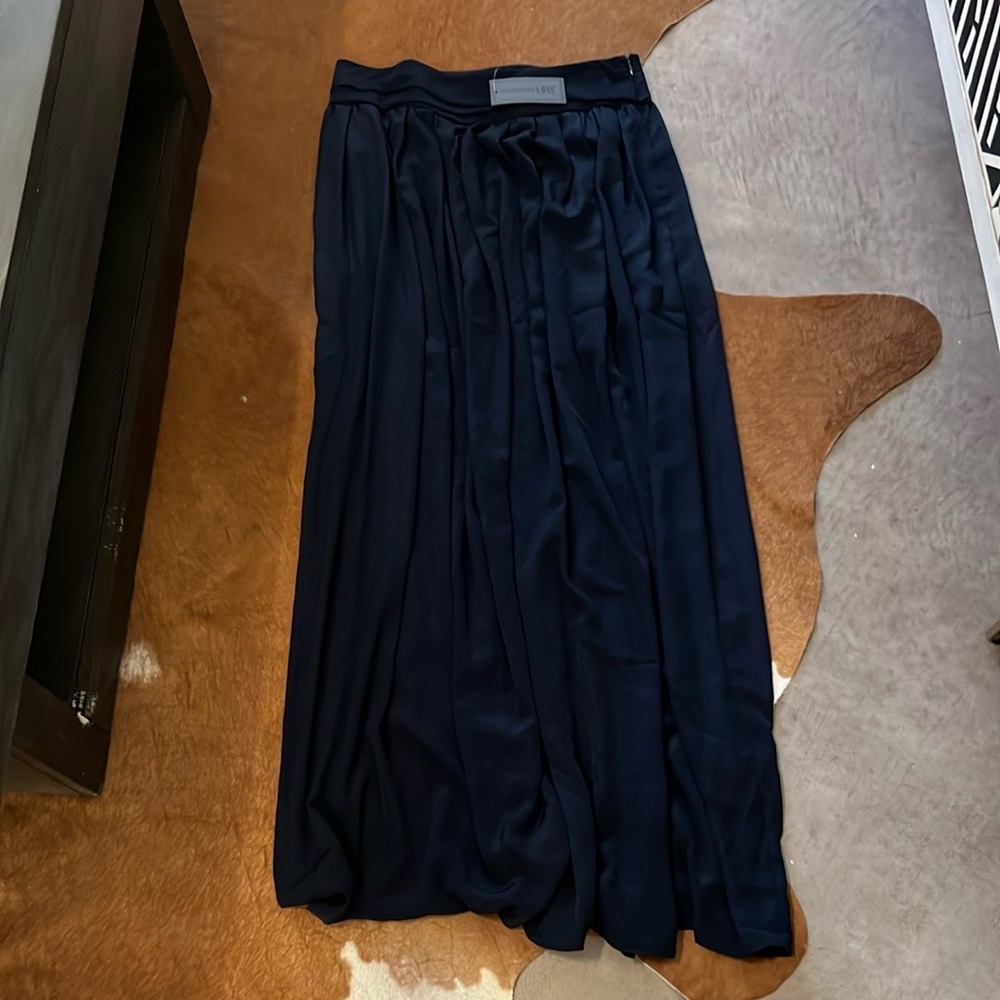 Richard Chai Love Deep Blue Maxi Skirt